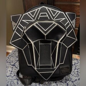 Loungefly Marvel Black Panther: Wakanda Forever Figural Mini Backpack NWOT